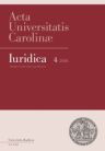 AUC Iuridica 2016/4 Úvahy o možné novelizaci zákoníku práce 