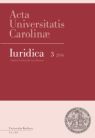 AUC Iuridica 2016/3 Právo a cestovní ruch 
